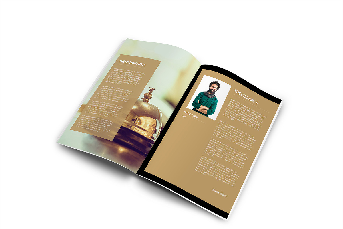 Hotel A4 Brochure, a Brochure Template by Incools Stokie (Photo 2 of 18)