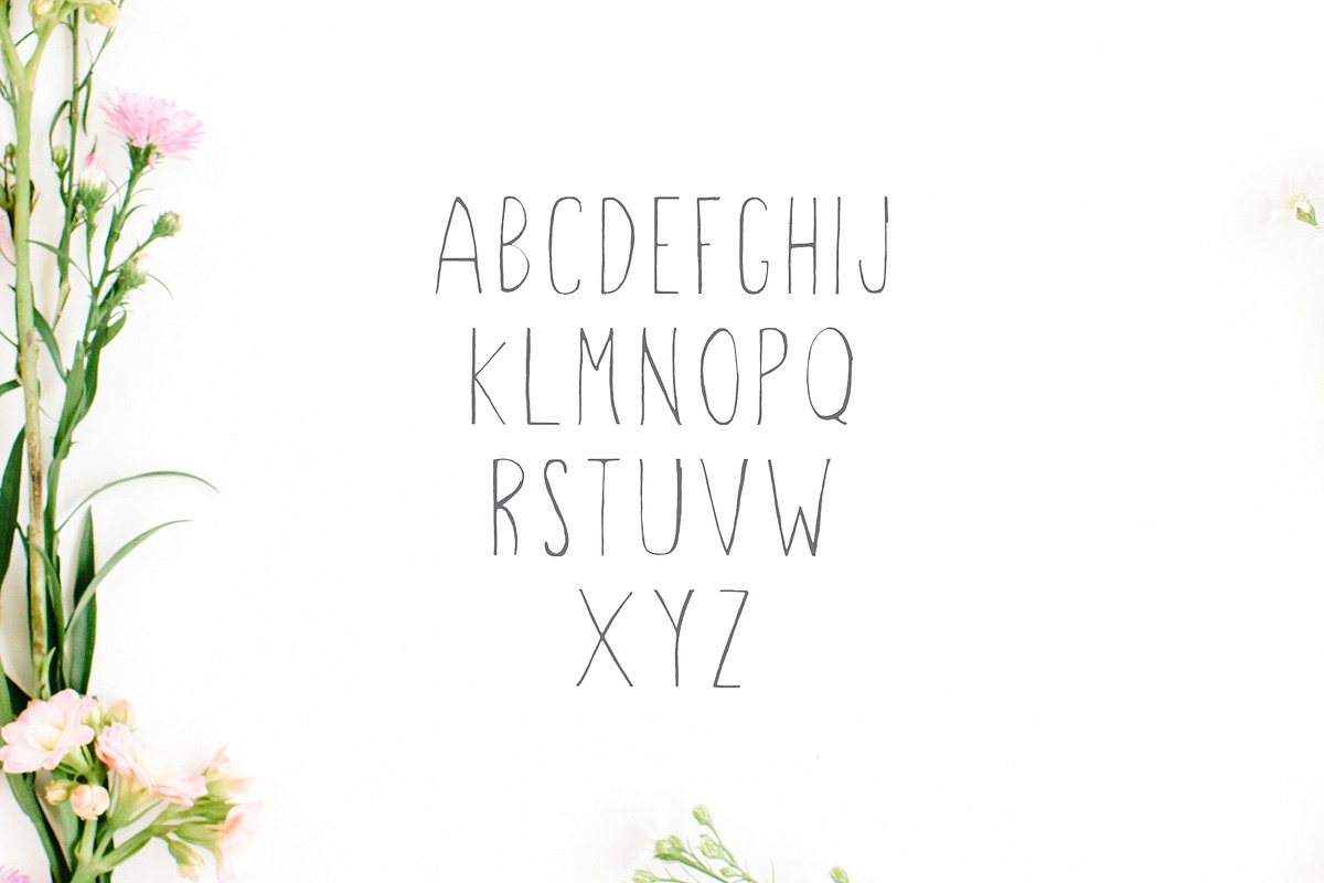 Hacca Handwritten Sans Serif Font preview 2