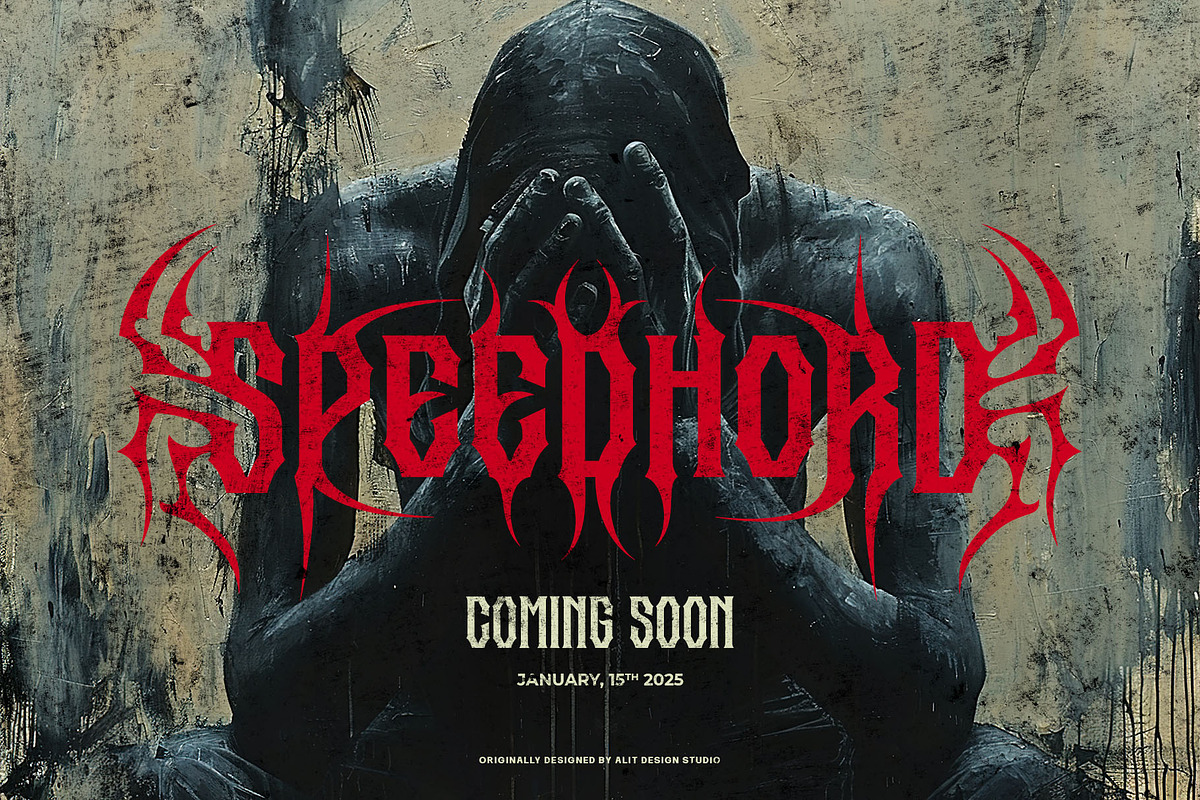 Spider Dead Typeface, a Blackletter Font by alit design (Photo 7 of 17)