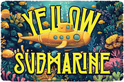 Underwater Vintage Label Font, a Serif Font by JumboDesign (Thumbnail 2 of 6)