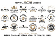 1207 Vintage Badge & Objects, a Branding & Logo Template by Toonsteb (Thumbnail 6 of 24)