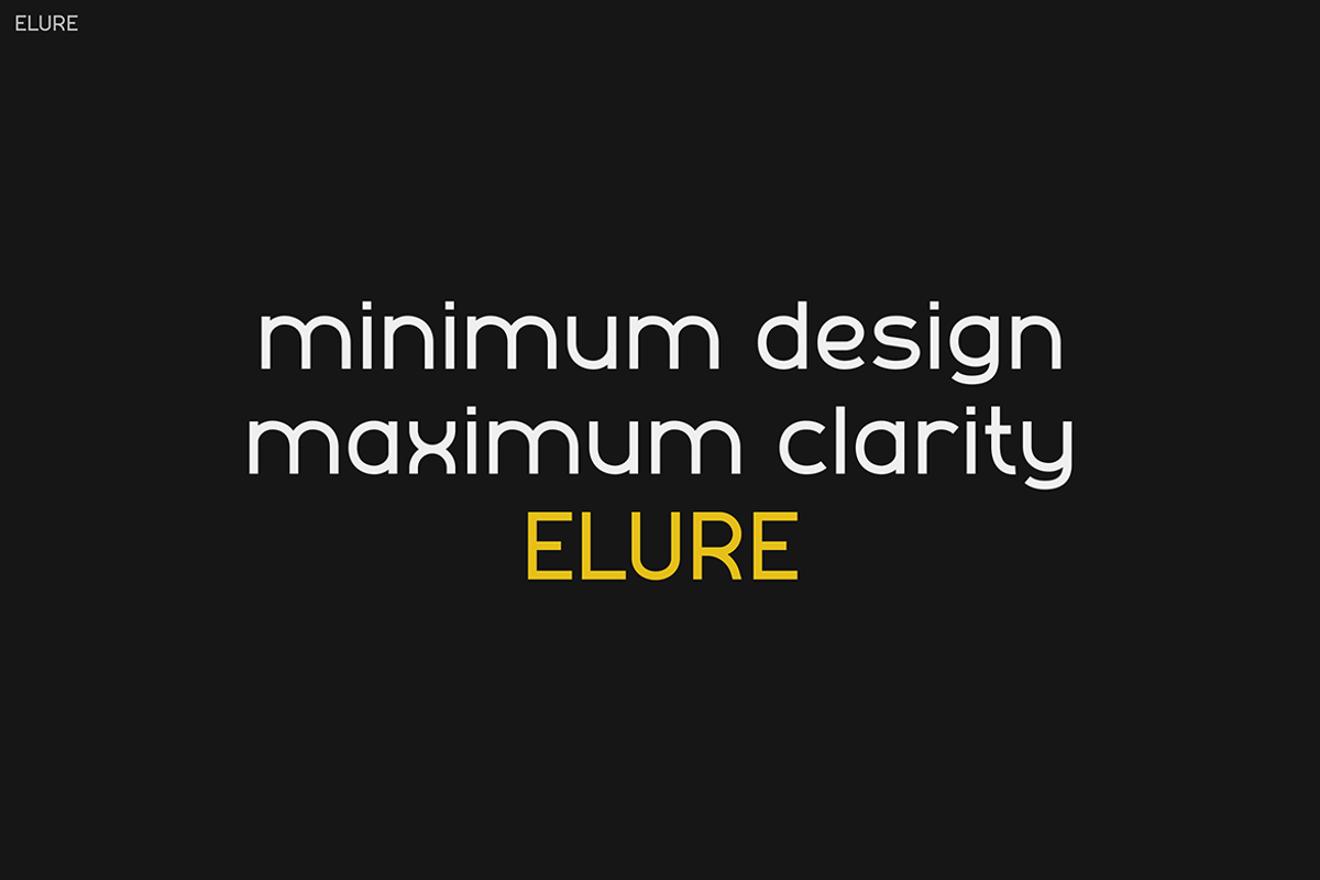 ELURE, a Sans Serif Font by Pinisi ART (Photo 6 of 10)