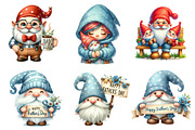 Watercolor Fathers Day Gnome, an Illustration by CreationArt (Thumbnail 5 of 5)