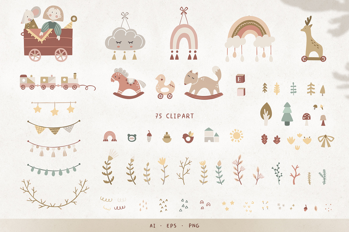 Forest Nursery - Woodland animals, an Animal Illustration by Lori Room (Photo 3 of 16)