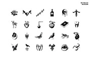 Dark Aesthetic Dithering Bundle, an Object Graphic by pixelbuddha.net (Thumbnail 7 of 22)