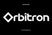 Orbitron - Futuristic Display Font, a Sans Serif Font by Luna Shop (Thumbnail 1 of 14)