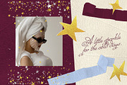 Crepe Snowflakes and Glitter Stars, an Object Graphic by Anzhelika (Thumbnail 3 of 12)