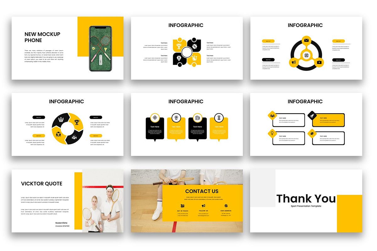 Viktor– Sports Keynote Template, a Presentation Template by kreatifreya (Photo 5 of 5)