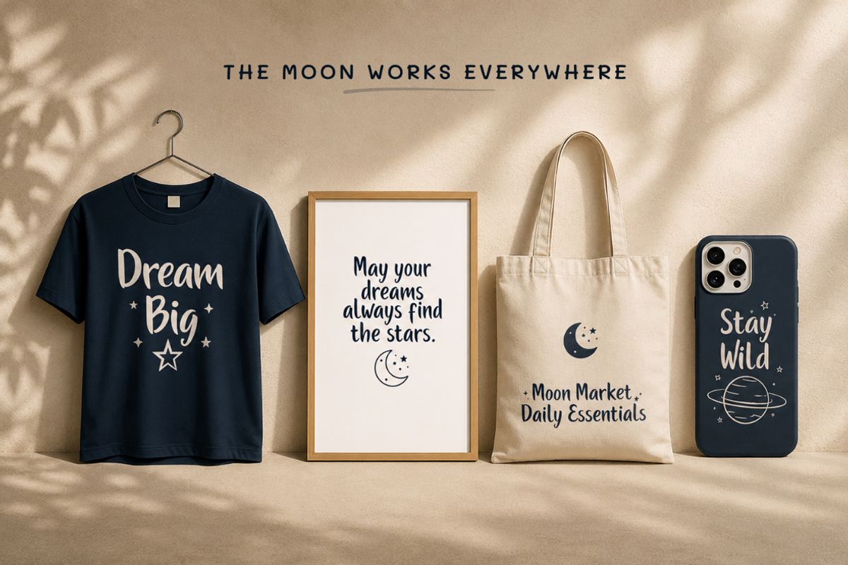 The Moon, a Handwritten Font by ShowUp! Studio (Photo 7 of 11)