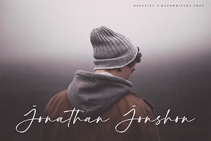 Houstiny - Handwritten Font