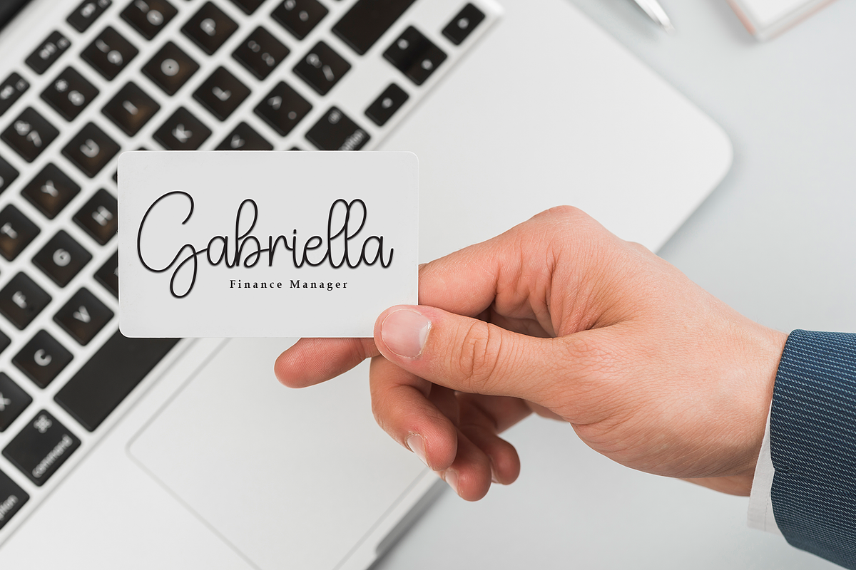 Yogaday | Script Font, a Handwritten Font by Scratchones (Photo 4 of 9)