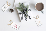 Holiday Printable Gift Tags, 01, a Decorative Illustration by Irina Vascovet (Thumbnail 5 of 6)