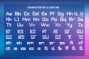 Ersiqust - Futuristic Monospace Font, a Sans Serif Font by RagamKata (Thumbnail 9 of 10)
