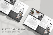 Client Welcome Packet Template, a Magazine Template by ShopRShop (Thumbnail 2 of 8)