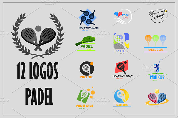 12 Logos Padel