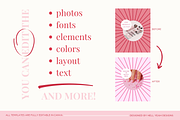 Bold Blush Instagram Post Templates, a Social Media Template by Hell Yeah Designs (Thumbnail 8 of 9)