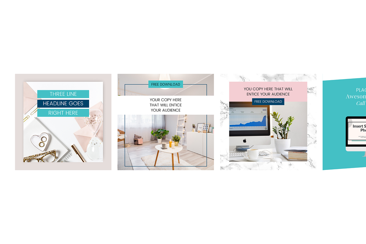 Canva Ad Template Facebook Instagram, a Templates & Theme by Gorgeous Graphics (Photo 5 of 6)