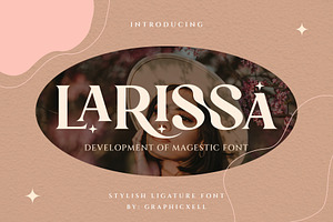 Larissa - Ligature Typeface