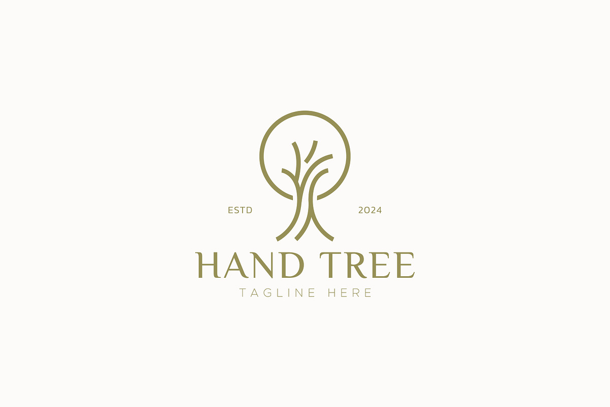 Hand Tree Logo Success Genesis, a Branding & Logo Template by Signatoro (Photo 2 of 2)