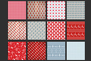 Nordic Christmas digital paper, a Pattern Graphic by Paper Farms (Thumbnail 2 of 2)