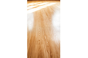 Wooden Floor Interior with Sunlight, an Architecture Photo by Lermont51