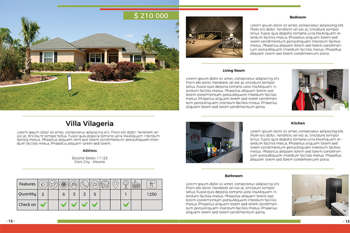 Real Estate Brochure, a Brochure Template by GrafxFun (Photo 11 of 16)