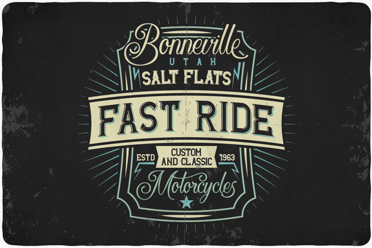 Majestic typeface preview 4