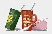 Mug Mockup, a Cups & Container Mockup by Unerispace (Thumbnail 2 of 4)