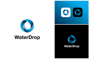 Water Drop Circle Colorful Logo, a Branding & Logo Template by ika trisiana