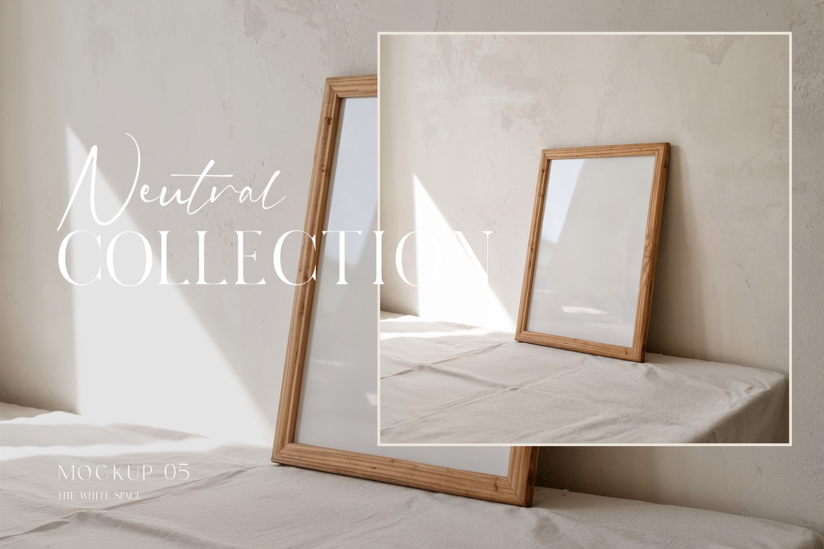Frame Mockup Bundle - Neutral & Warm, a Household Mockup by The White Space Co. (Photo 5 of 9)
