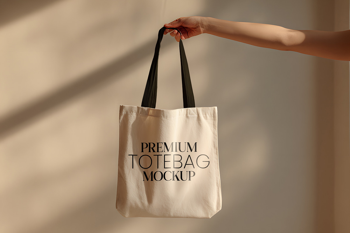 Tote Bag Mockup Bundle, a Product Mockup by GenesisCreativeCo (Photo 4 of 9)