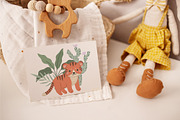 Safari Baby animals illustration, an Animal Illustration by OxanaTally (Thumbnail 7 of 18)