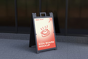Signboard Mockup, an Advertising Mockup by Farabion Studio (Thumbnail 2 of 4)