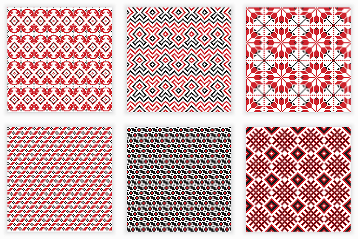 Slavic folk embroidery, a Pattern Graphic by Lawkeeper (Photo 4 of 4)
