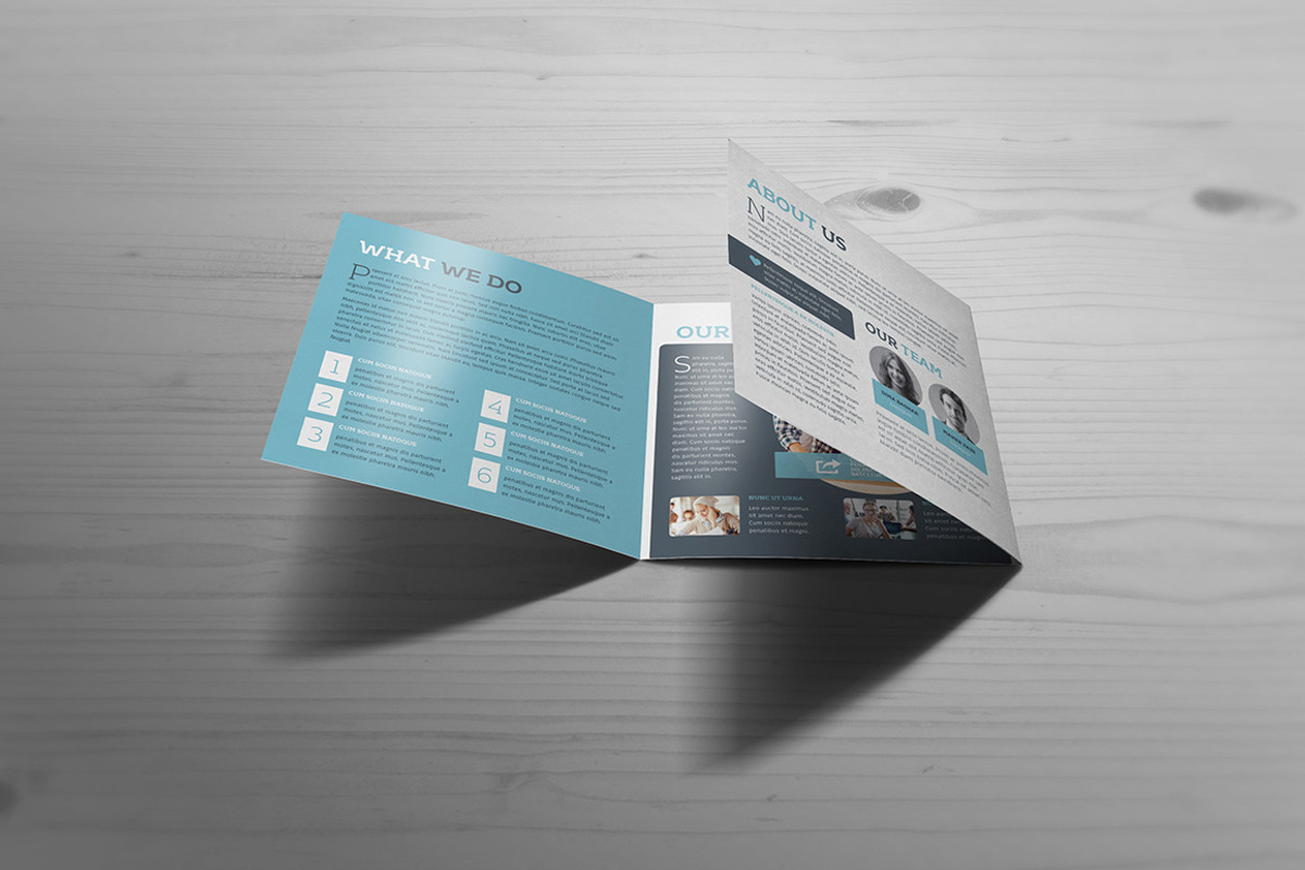 Square Trifold Brochure, a Brochure Template by FathurFateh (Photo 4 of 4)