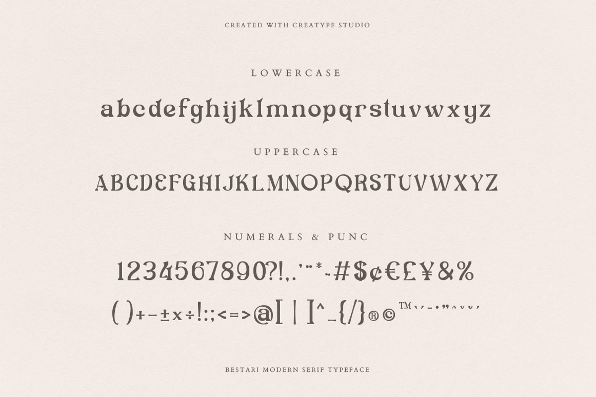 Bestari Serif Business Font, a Serif Font by Creatype Studio (Photo 9 of 9)