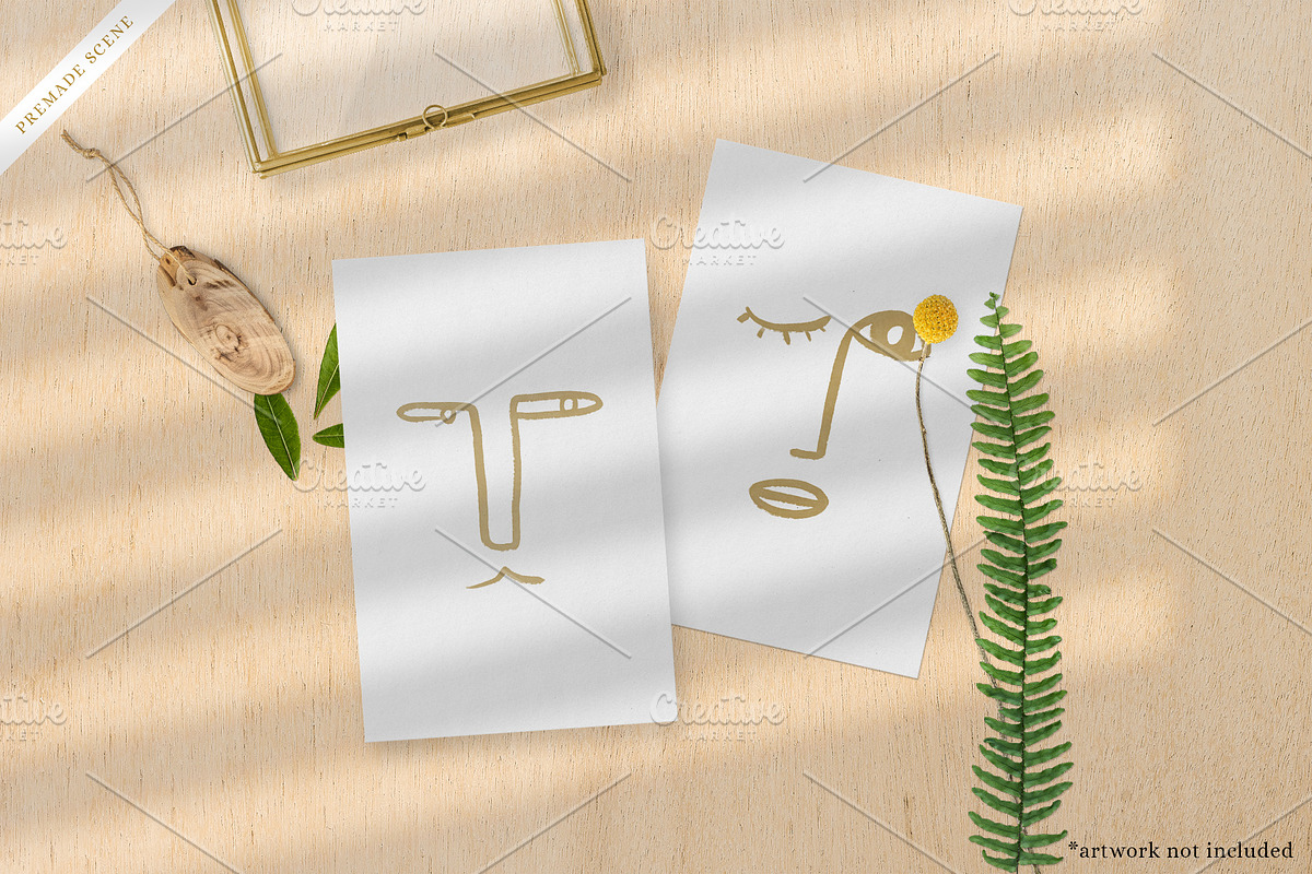 Modern Home & Studio Scene Creator, a Household Mockup by Salt Color Studio (Photo 14 of 23)