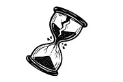 Vintage Hourglass Vector Bundle, an Illustration by Designs_River (Thumbnail 43 of 51)