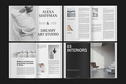 VINCENT / Magazine Brochure Template, a Brochure Template by Studio Dara (Thumbnail 8 of 13)