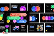 Venn Diagrams PowerPoint, a Presentation Template by Loin Studio (Thumbnail 1 of 4)