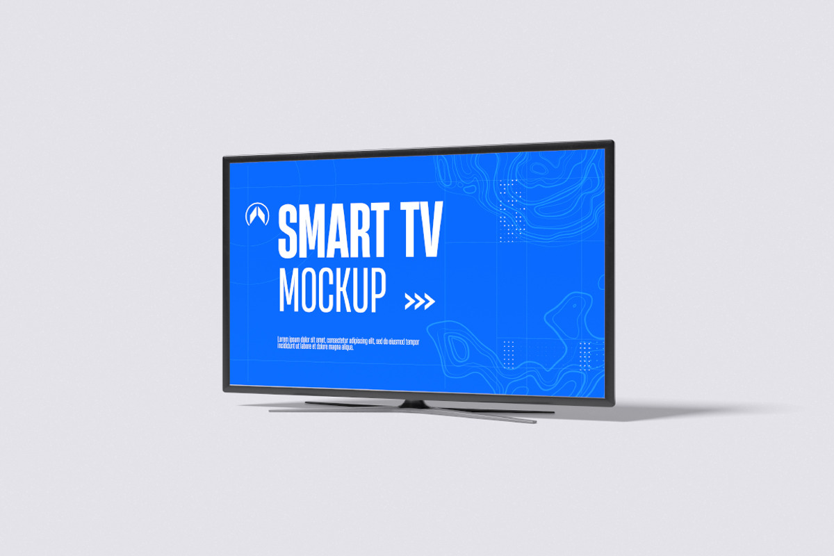 Smart TV Mockup, a Wearable Device Mockup by Pikachudesign (Photo 4 of 5)