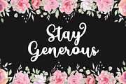 Butterfly Script, a Script Font by Bosstype Studio (Thumbnail 3 of 8)