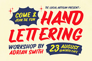 Century of Brush Font, a Handwritten Font by alit design (Thumbnail 2 of 17)