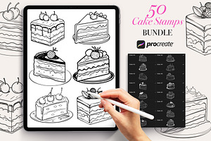 Cake Stamps For Procreate