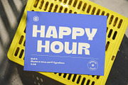 Mira Venn Chunky Sans, a Sans Serif Font by PaperMoon (Thumbnail 6 of 10)