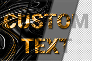 LIQUID GOLD TEXT EFFECT, a Branding & Logo Template by MAX TOOLBOX (Thumbnail 2 of 8)