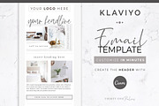 Klaviyo & Canva Template | Linen, an Email Template by Thirty One Palms Studio (Thumbnail 1 of 8)