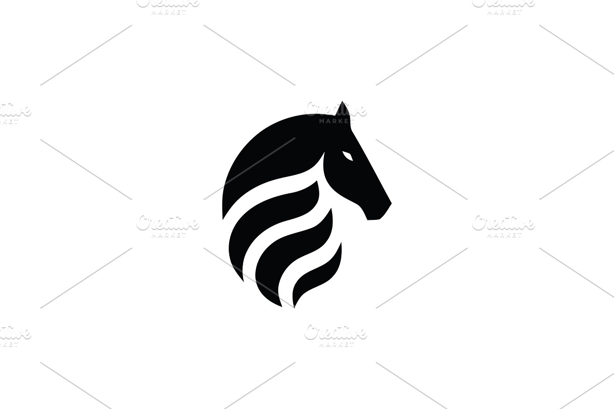 Modern Abstract Horse Logo, a Branding & Logo Template by Vectorium Studio (Photo 1 of 2)