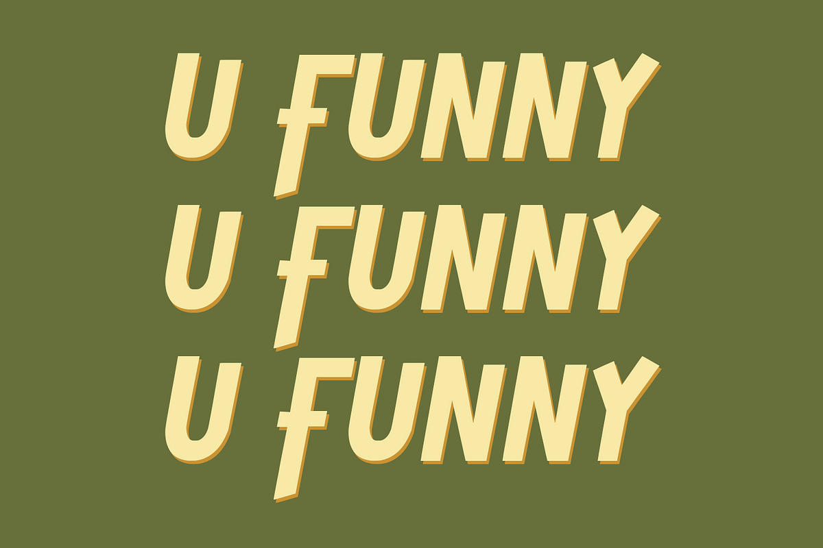 Roobstam Fun Display Font, a Sans Serif Font by Maulana Creative (Photo 2 of 7)