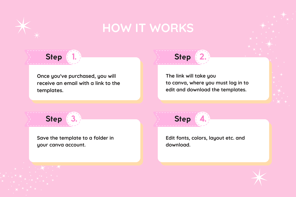 Cute Loyalty Card Template - 2 Sides, a Card Template by SunshineStudioBoutique (Photo 10 of 10)